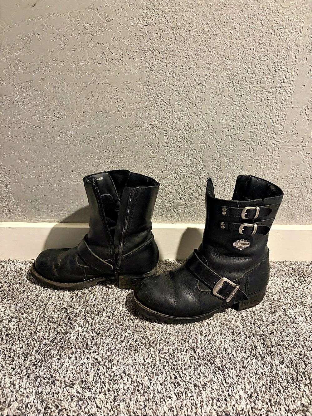 Harley-Davidson Motorcycle Boots Black US 6